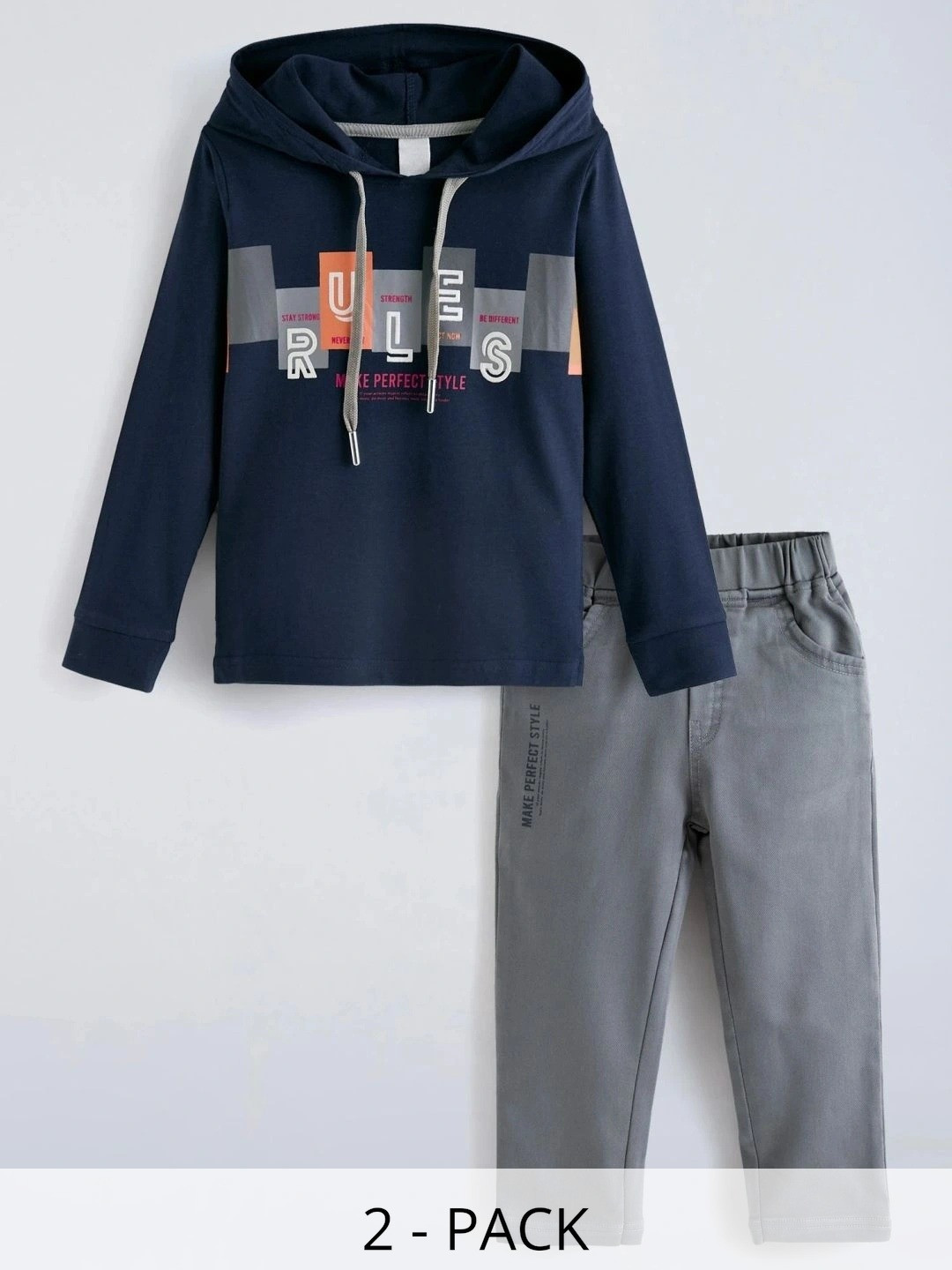 Hopscotch Boys Printed T-shirt with Trousers