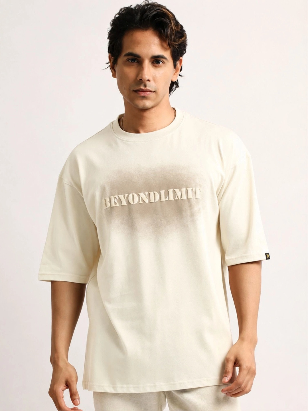 Maniac Men Typography Printed T-shirt