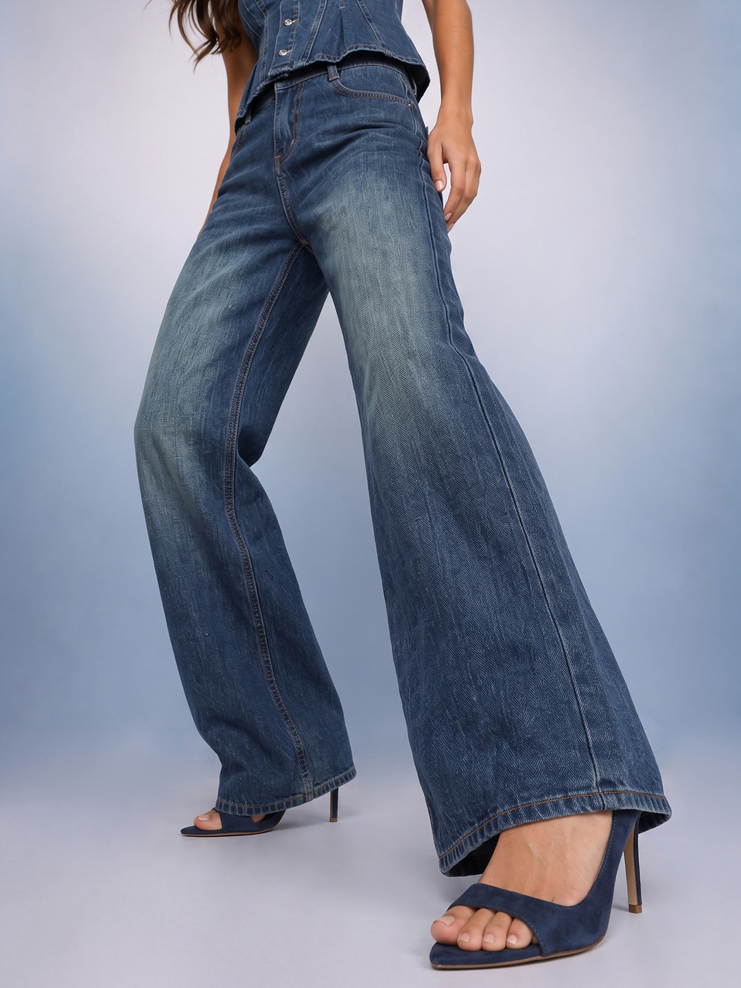 The Roadster Lifestyle Co. Women Baggy Pure Cotton Jeans