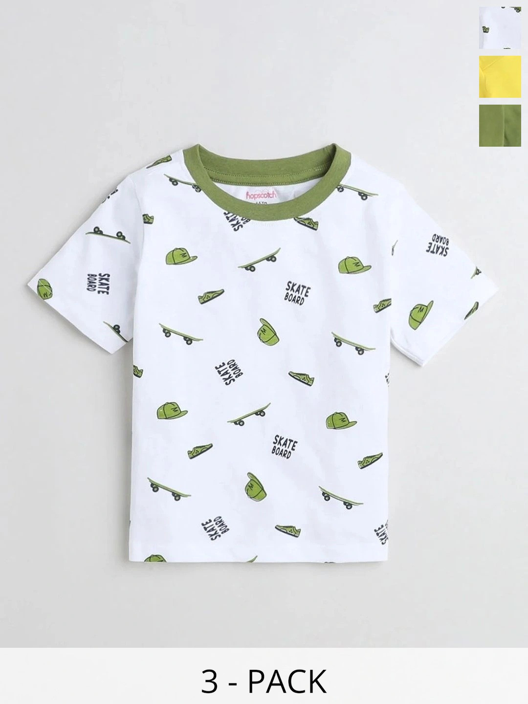 Hopscotch Boys 3 Printed T-shirt