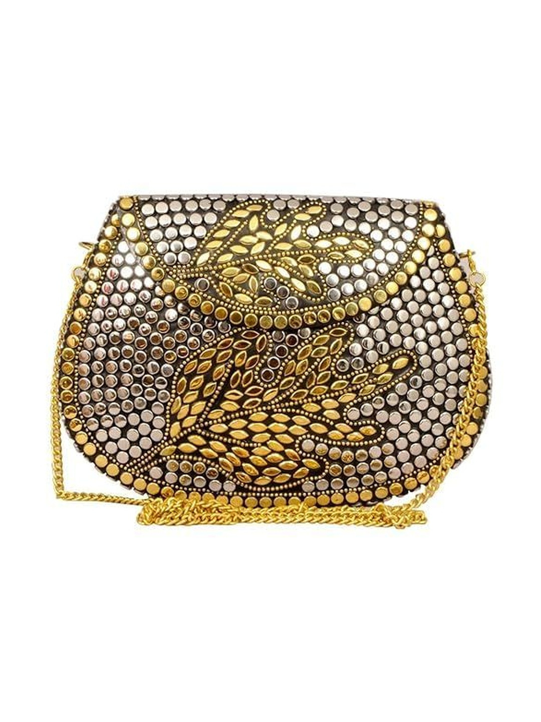 Anouk Embellished Box Clutch