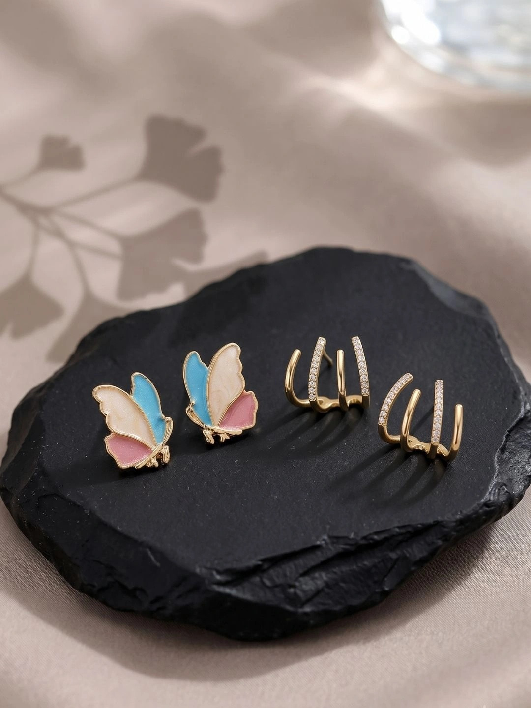 SEKOU Quirky Studs Earrings