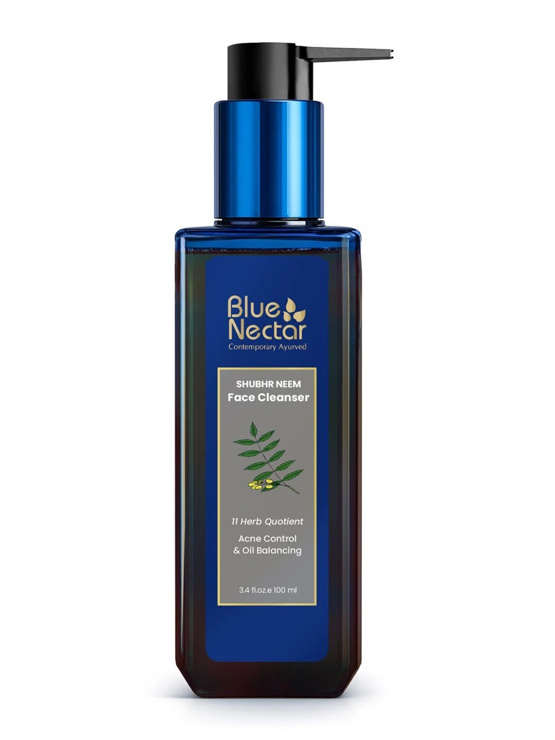 Blue Nectar Honey & Neem Ayurvedic Acne Face Wash-100 ml