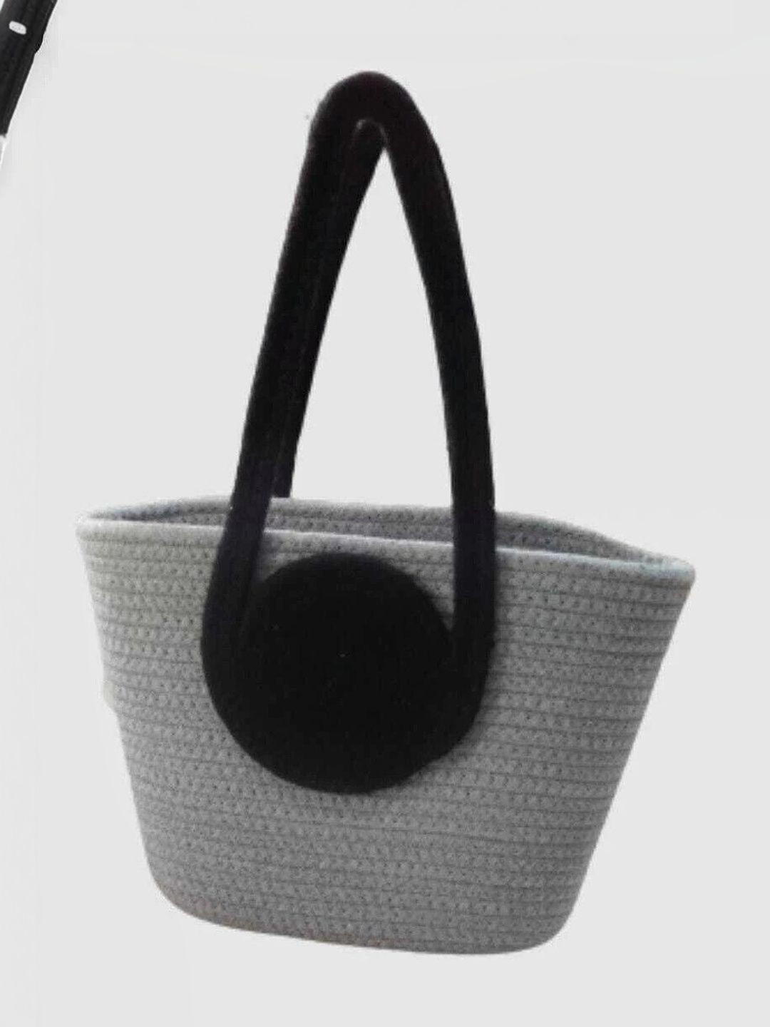 DYARCHY Textured Structured Handheld Bag