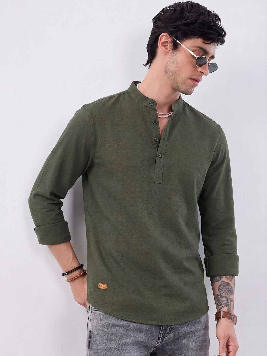 Dincharya Men Kurta