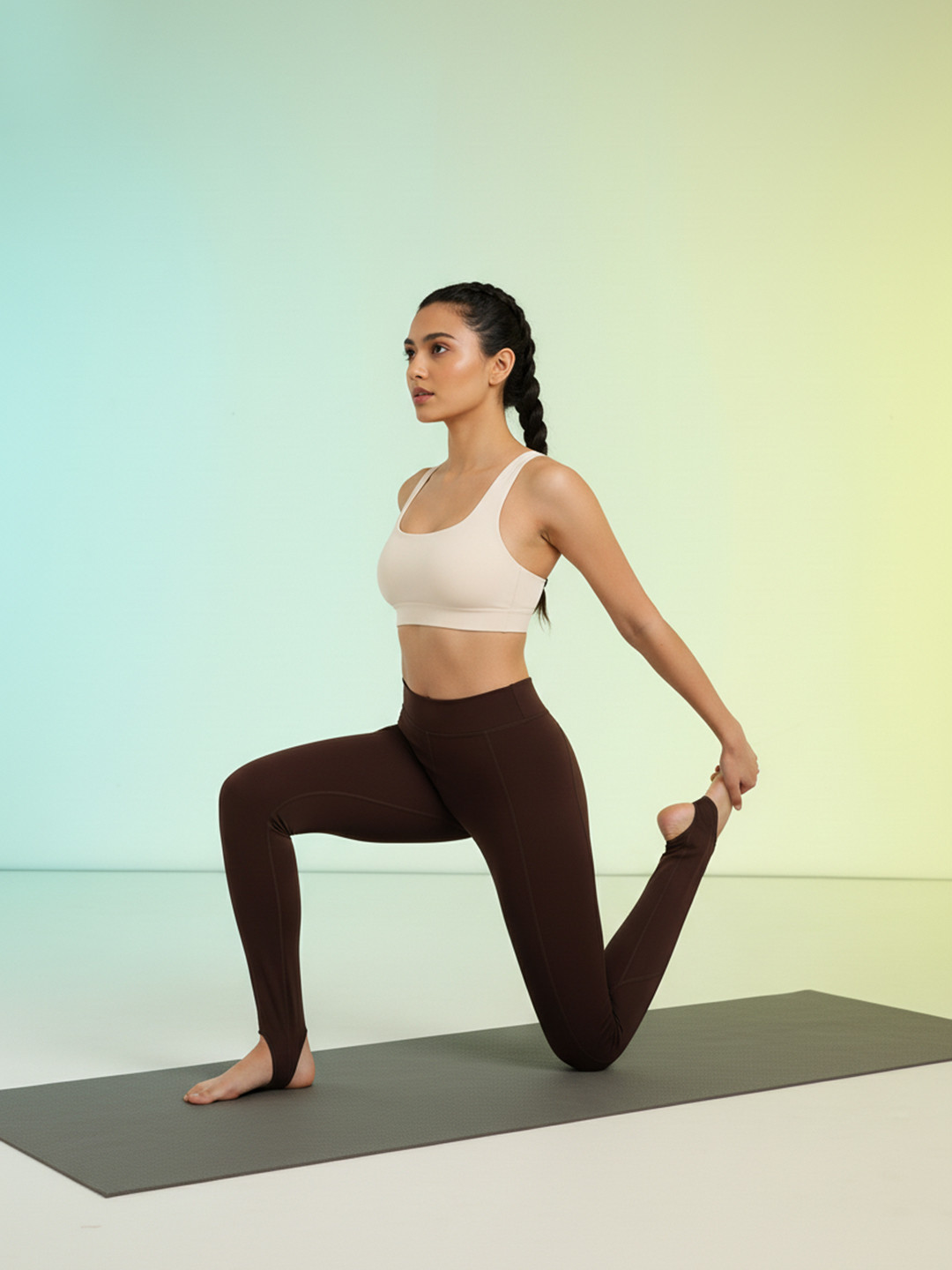 HRX by Hrithik Roshan Women Rapid-Dry Cropped Yoga Tights