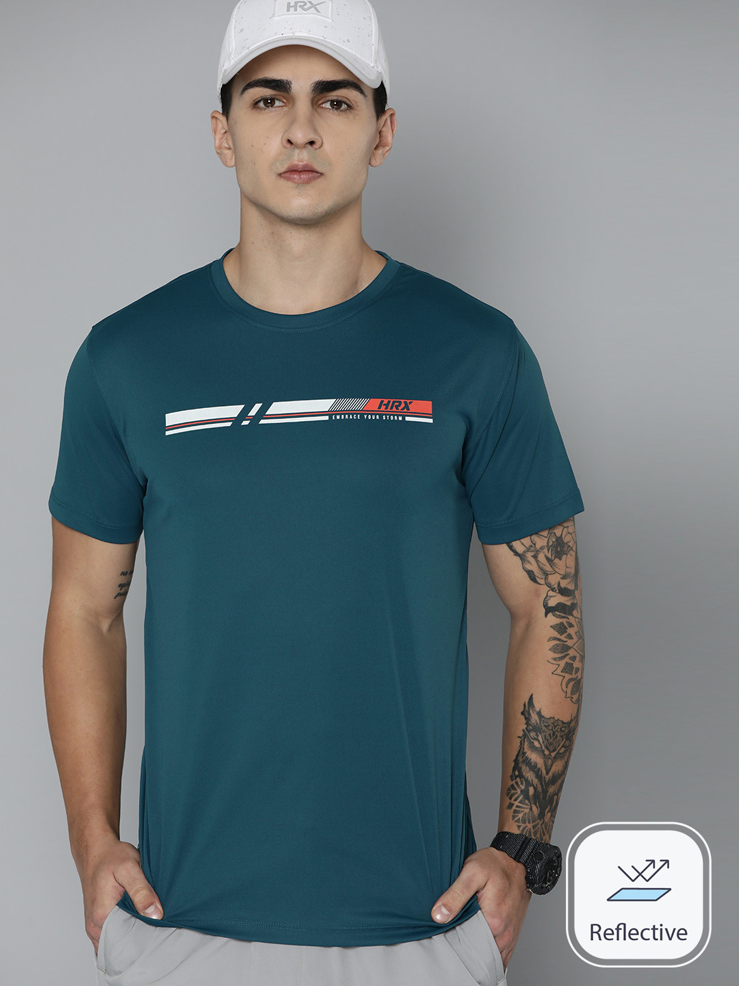 HRX by Hrithik Roshan Rapid-Dry Training T-shirt