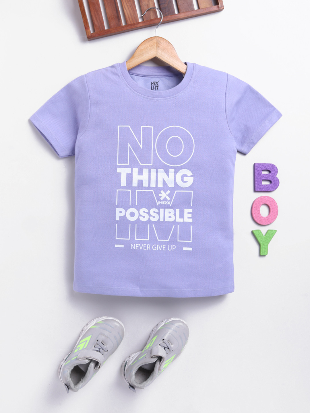 HRX by Hrithik Roshan Boys Printed T-Shirt
