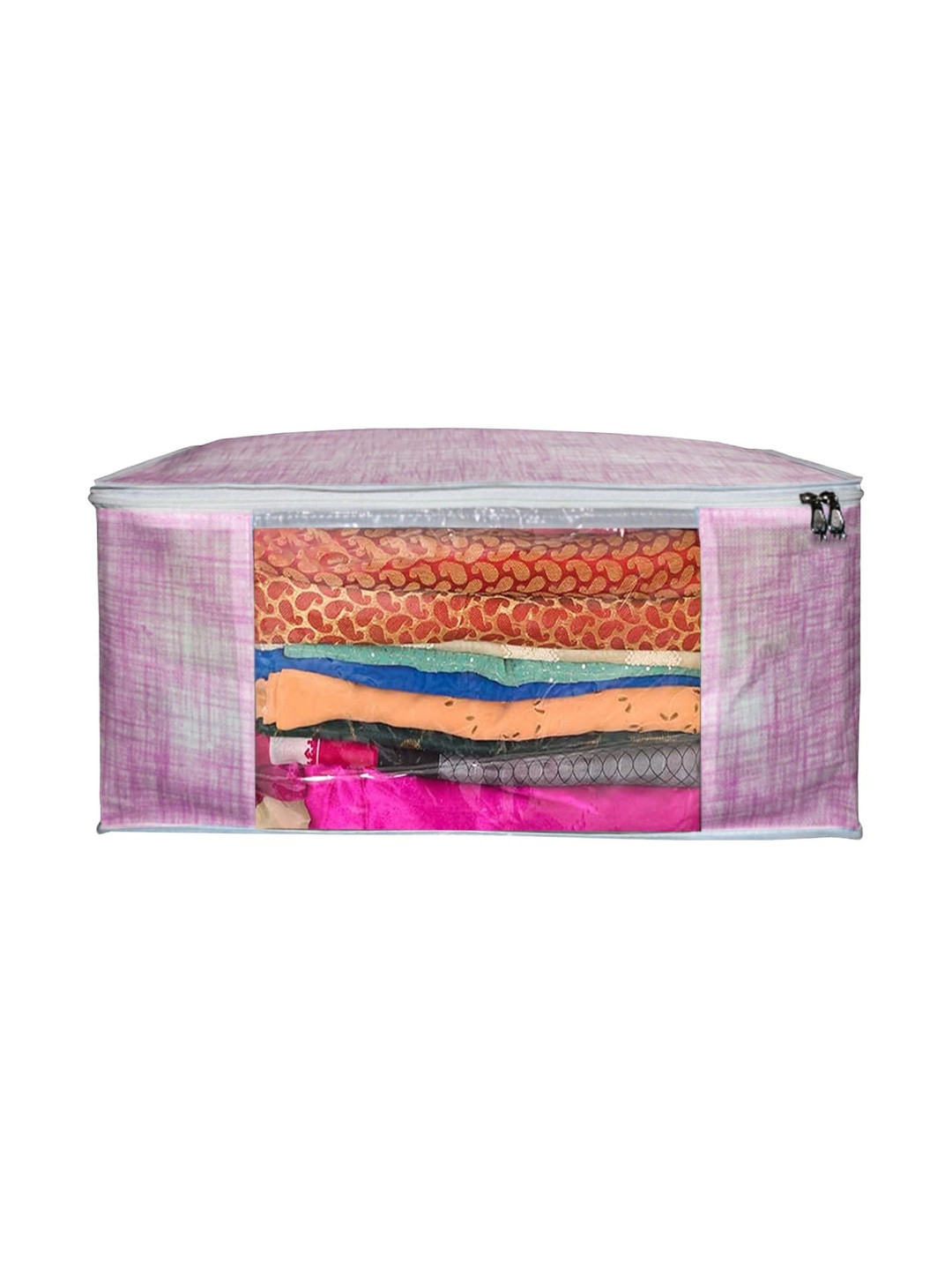 AARON INC Pink Set of 1 Reusable Multi-Utility Organisers
