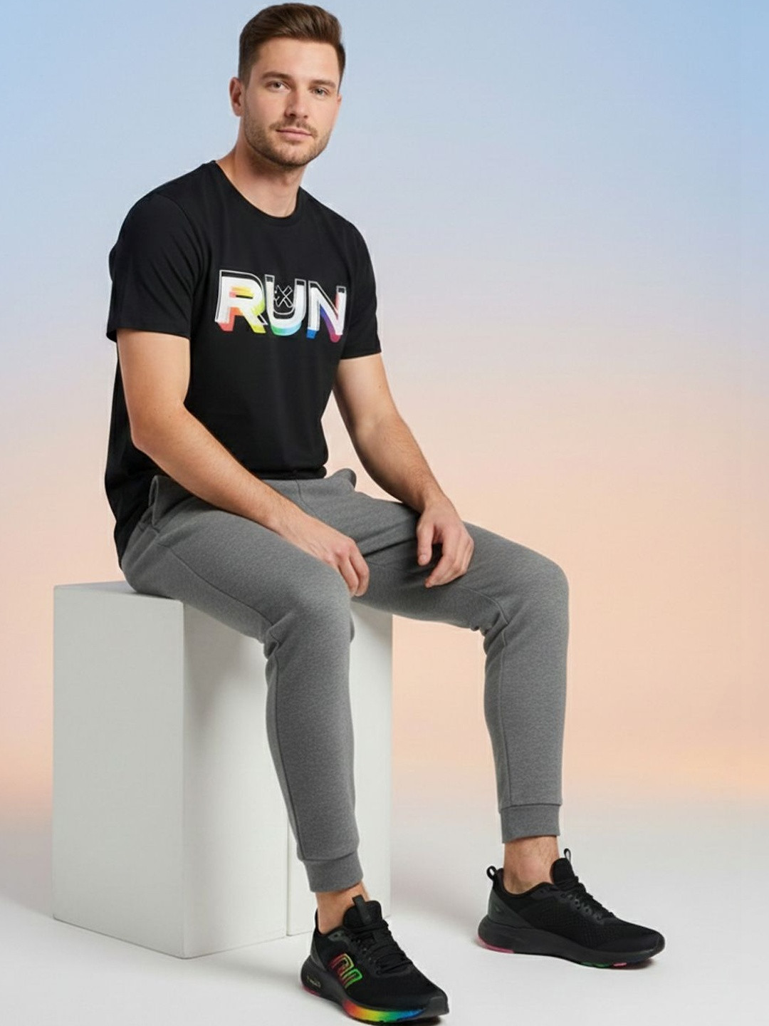 HRX by Hrithik Roshan Men Typography Printed T-shirt