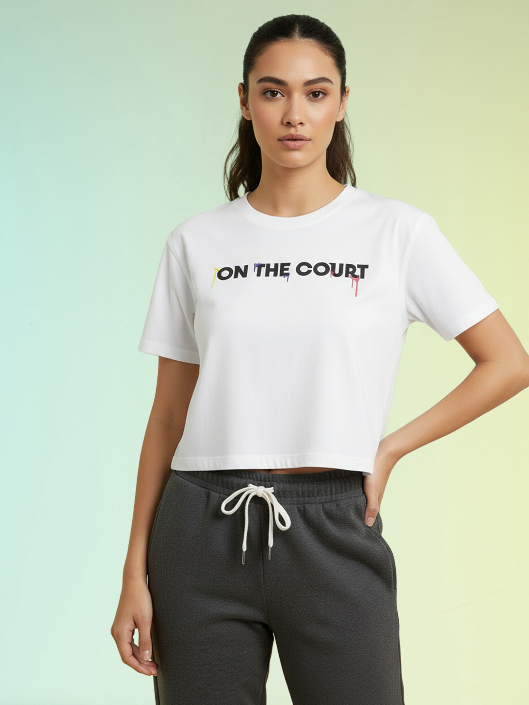 HRX by Hrithik Roshan Women Typography Printed T-shirt