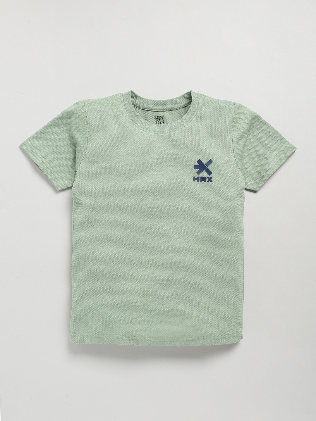 HRX by Hrithik Roshan Boys Textured T-shirt