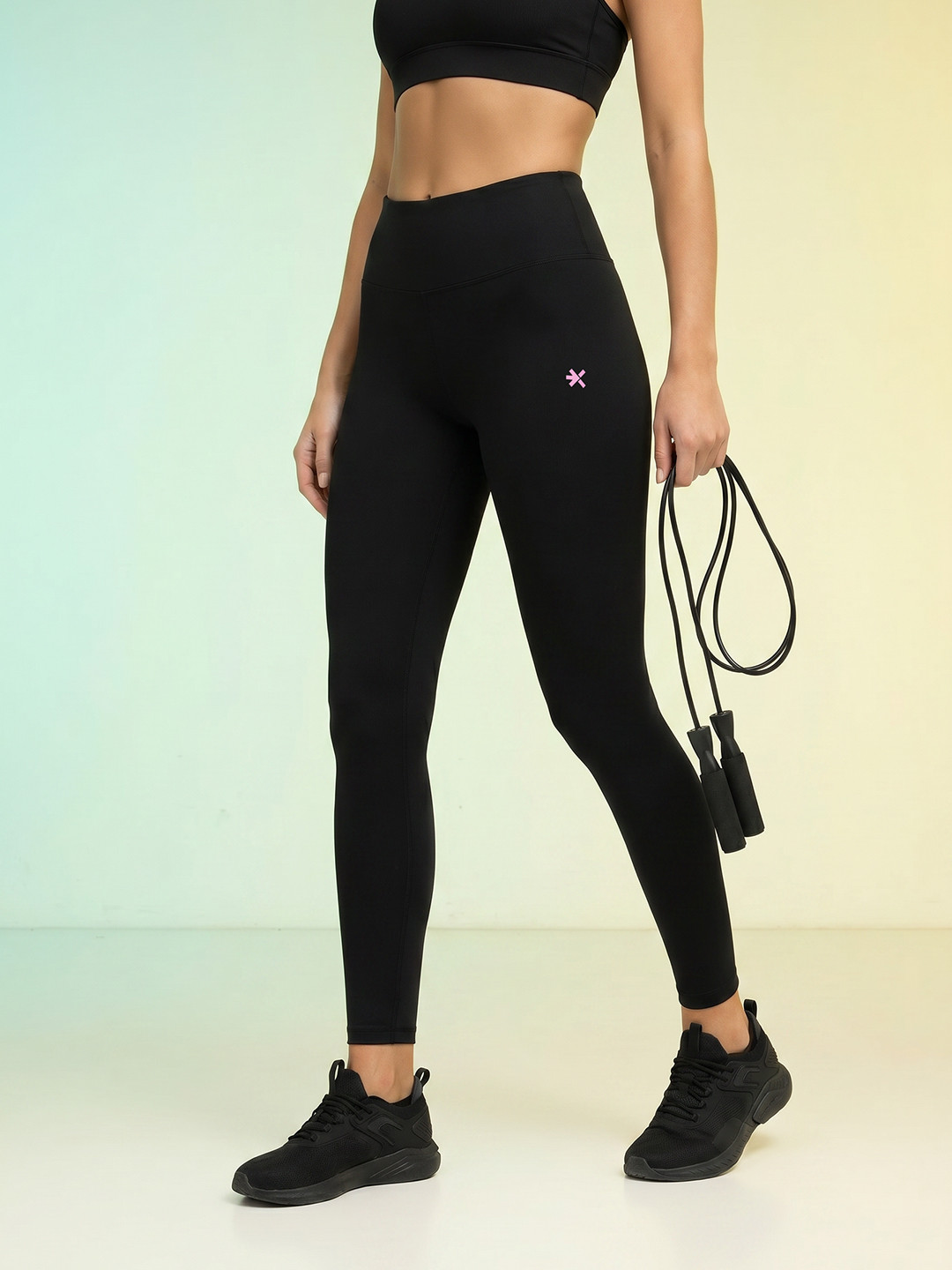 HRX by Hrithik Roshan High-Rise Ankle Length Tights
