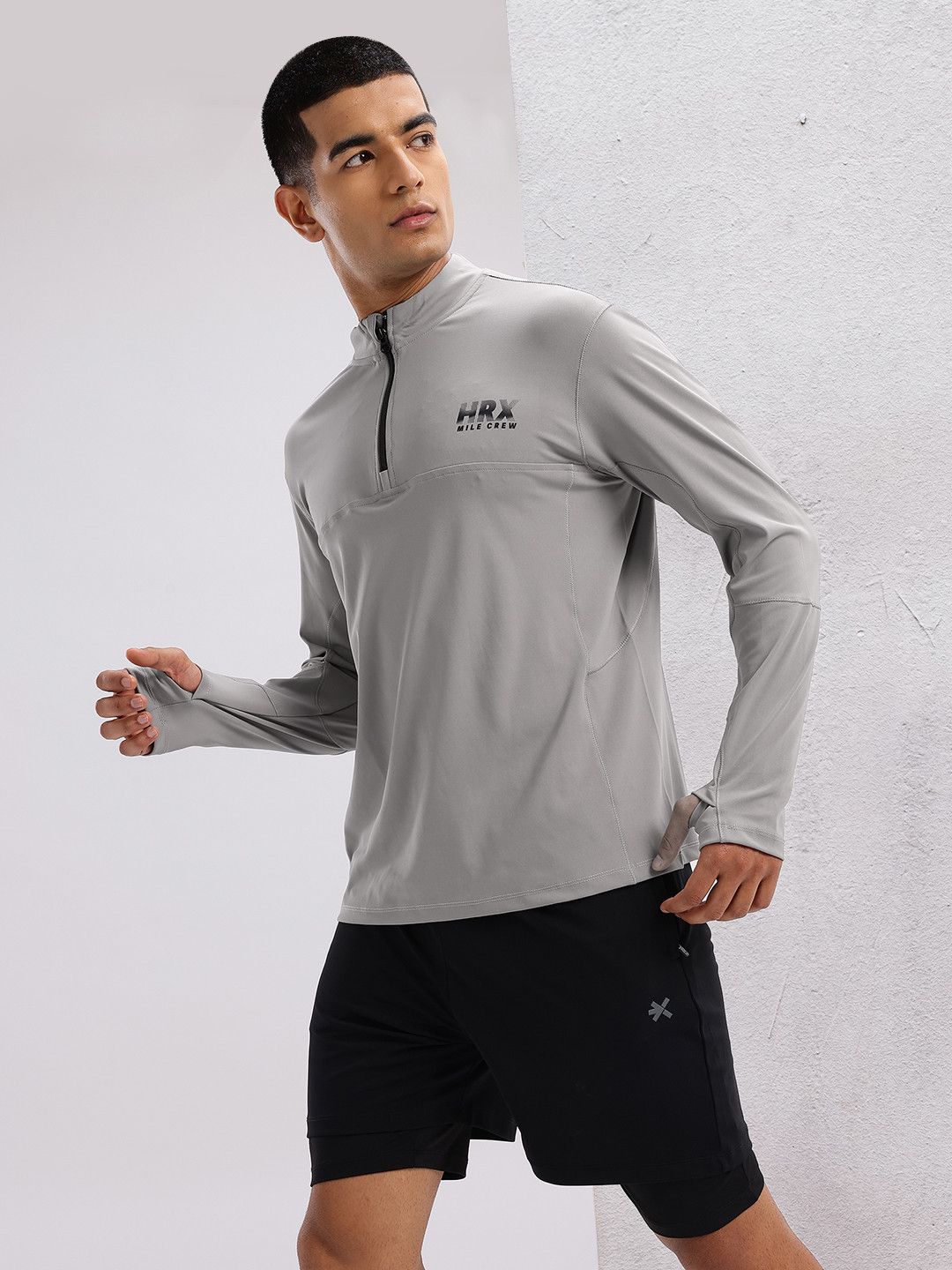 HRX by Hrithik Roshan Rapid-Dry Running Tracksuit