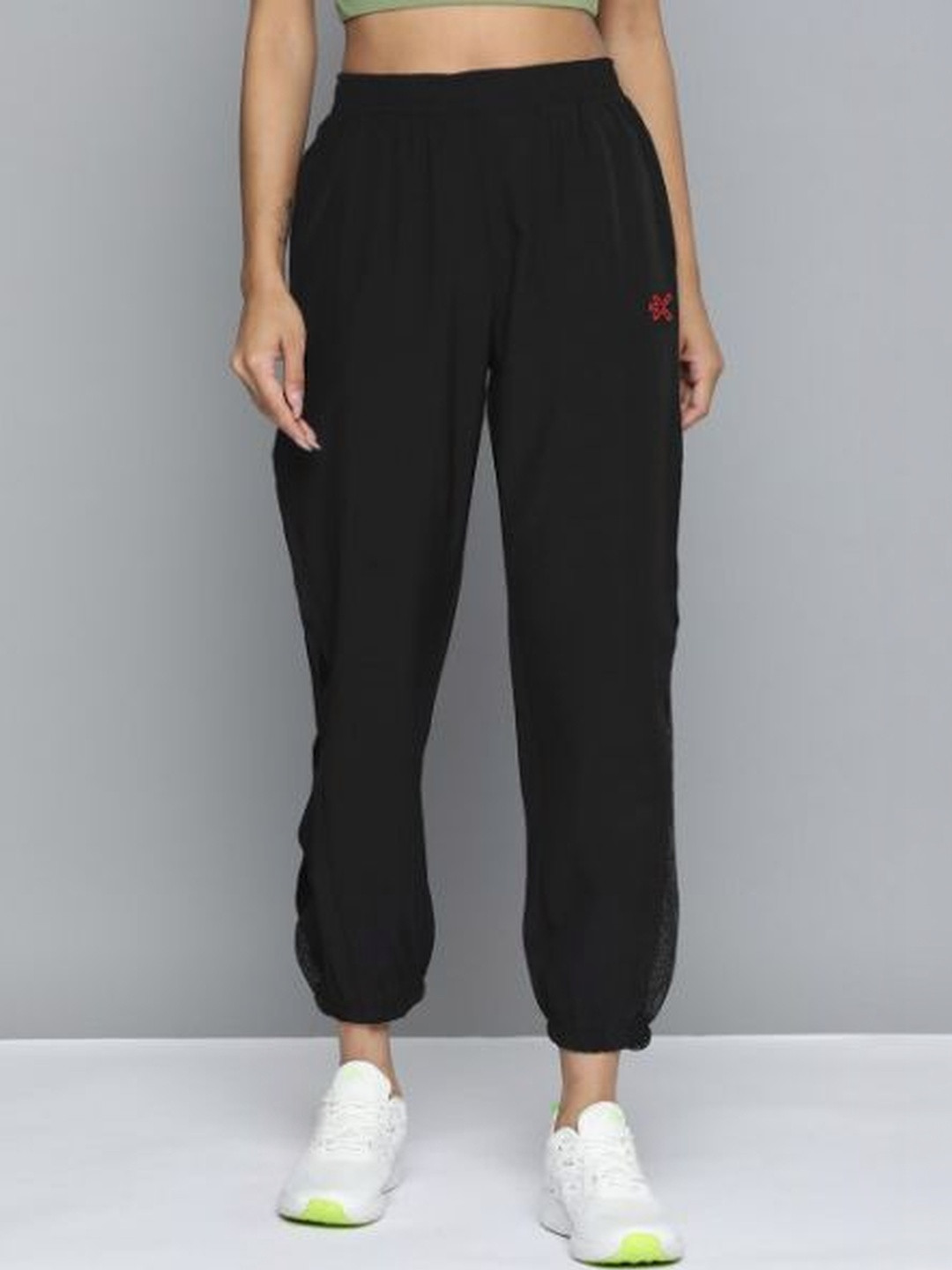 HRX by Hrithik Roshan Women Regular Fit Brand Logo Training Joggers