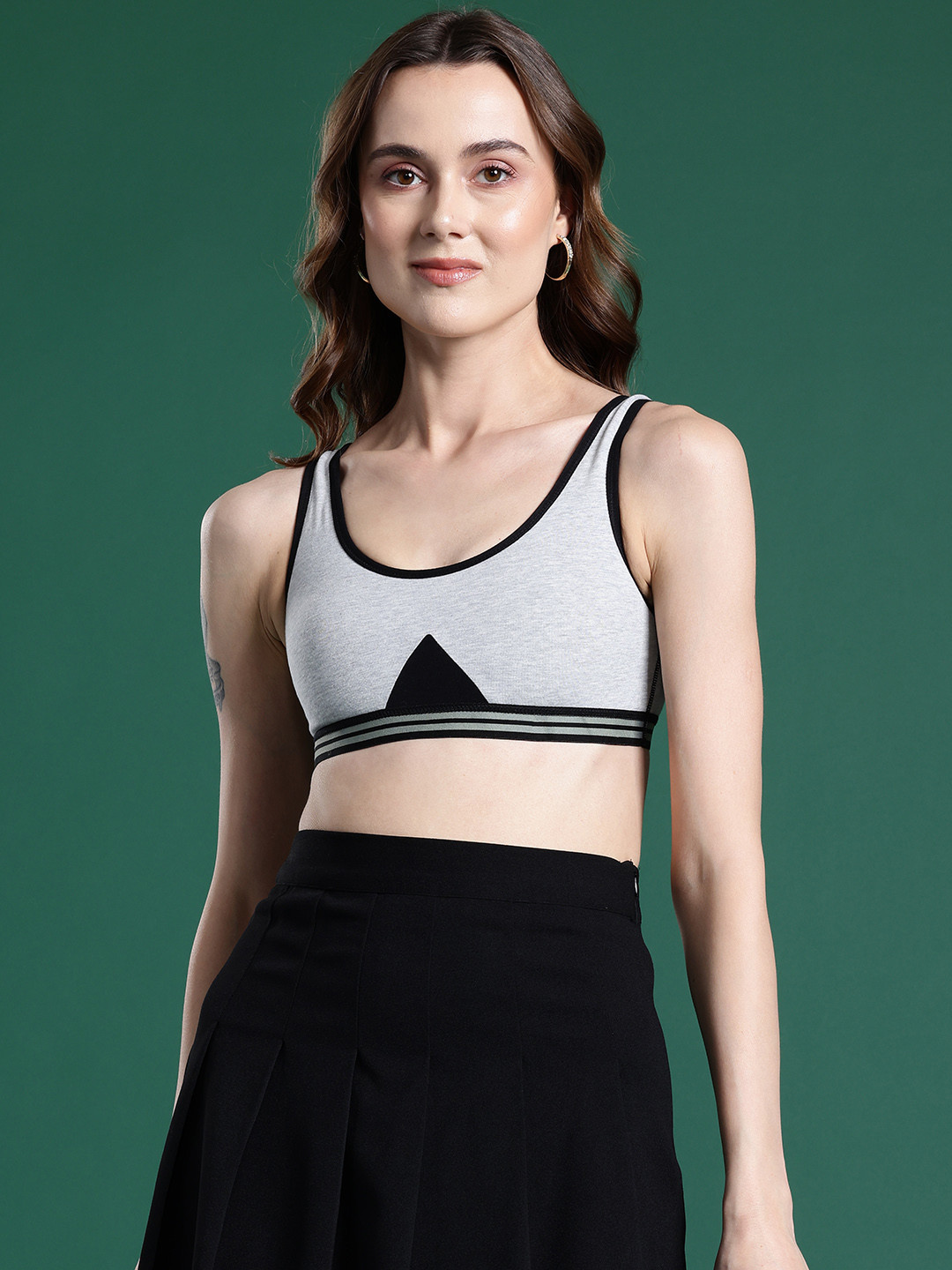 DressBerry Geometric Bra - Full Coverage