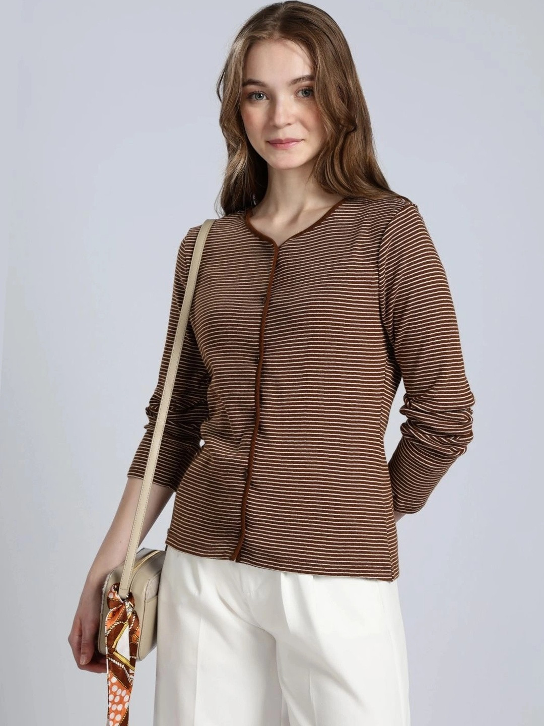 Tommy Hilfiger Women Striped Cardigan