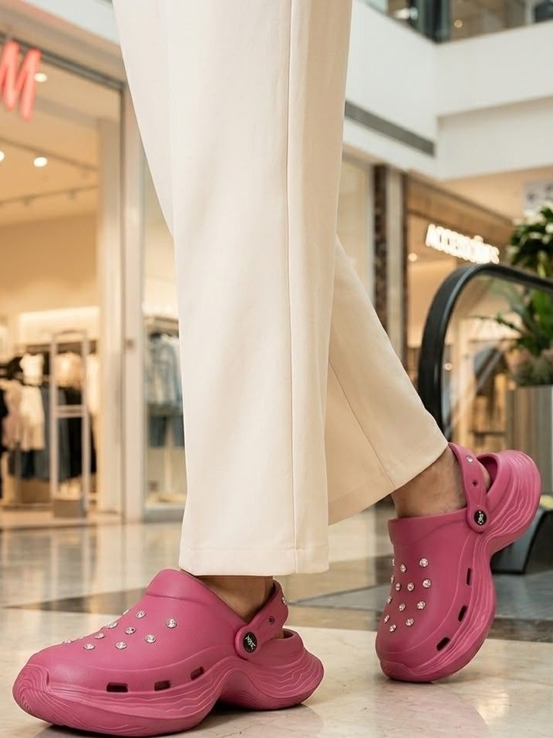 HRX by Hrithik Roshan Women Embellished Clogs