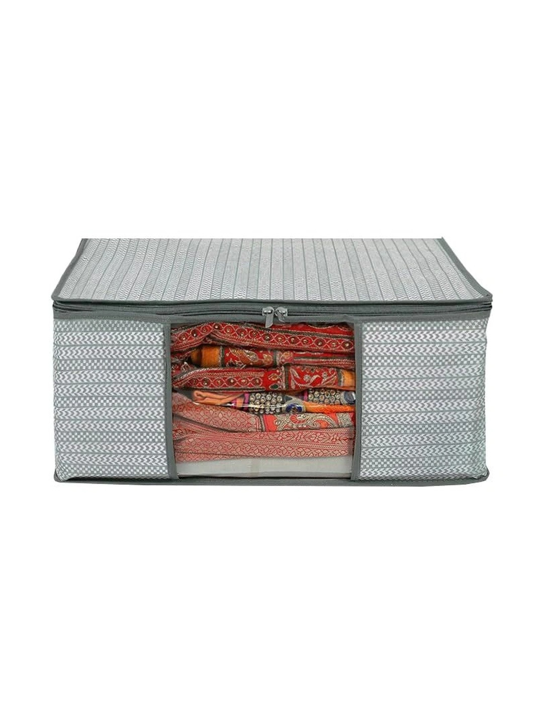 AARON INC Grey Set of 1 Reusable Suit Organiser Organisers