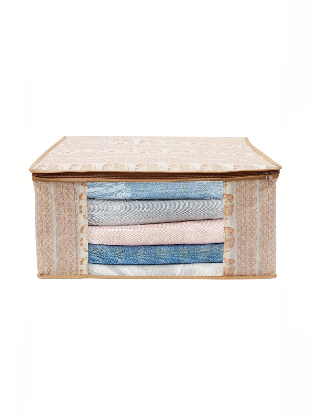 AARON INC Beige Set of 1 Reusable Multi-Utility Organisers