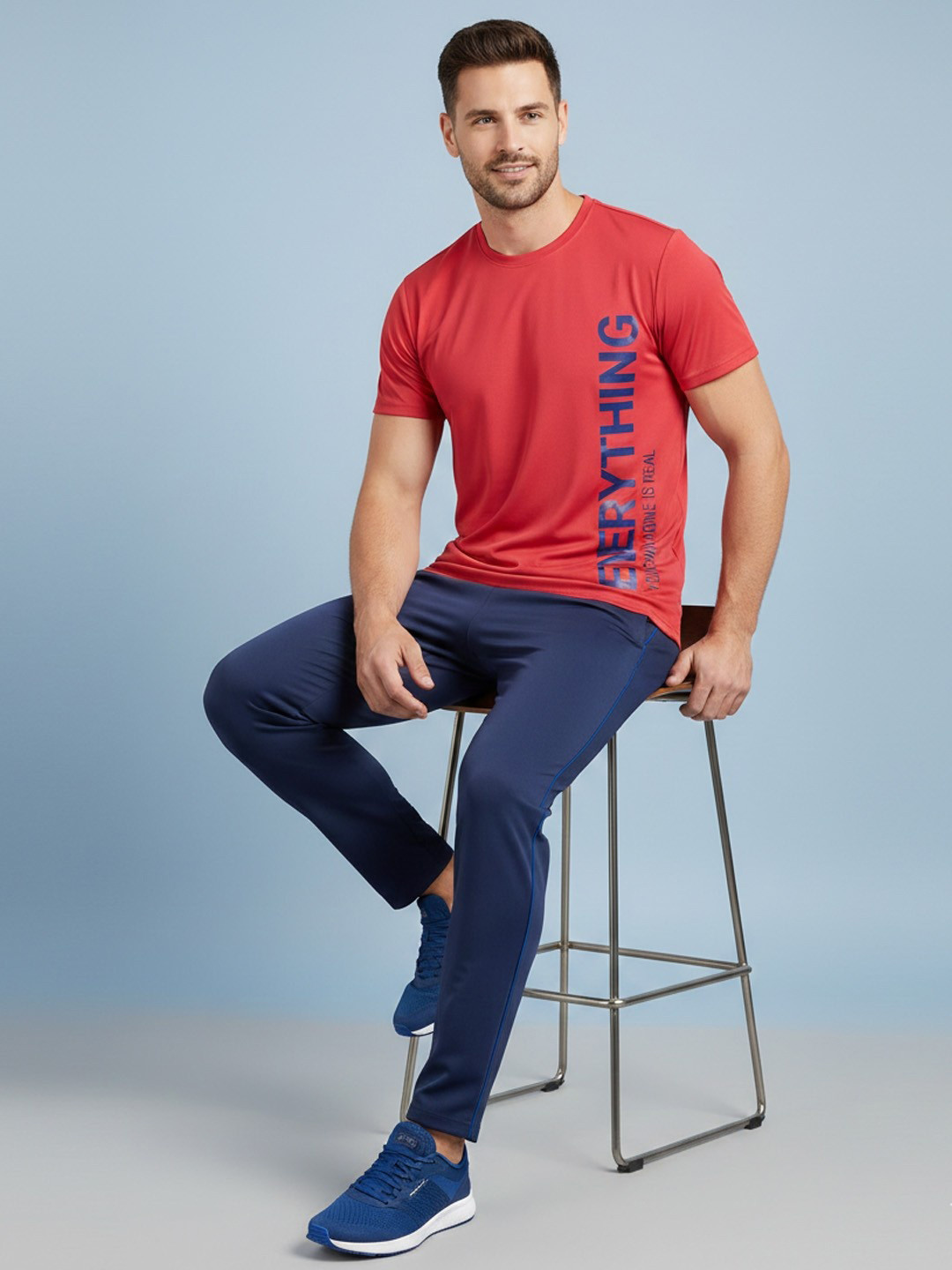 HRX by Hrithik Roshan Men Typography Printed T-shirt