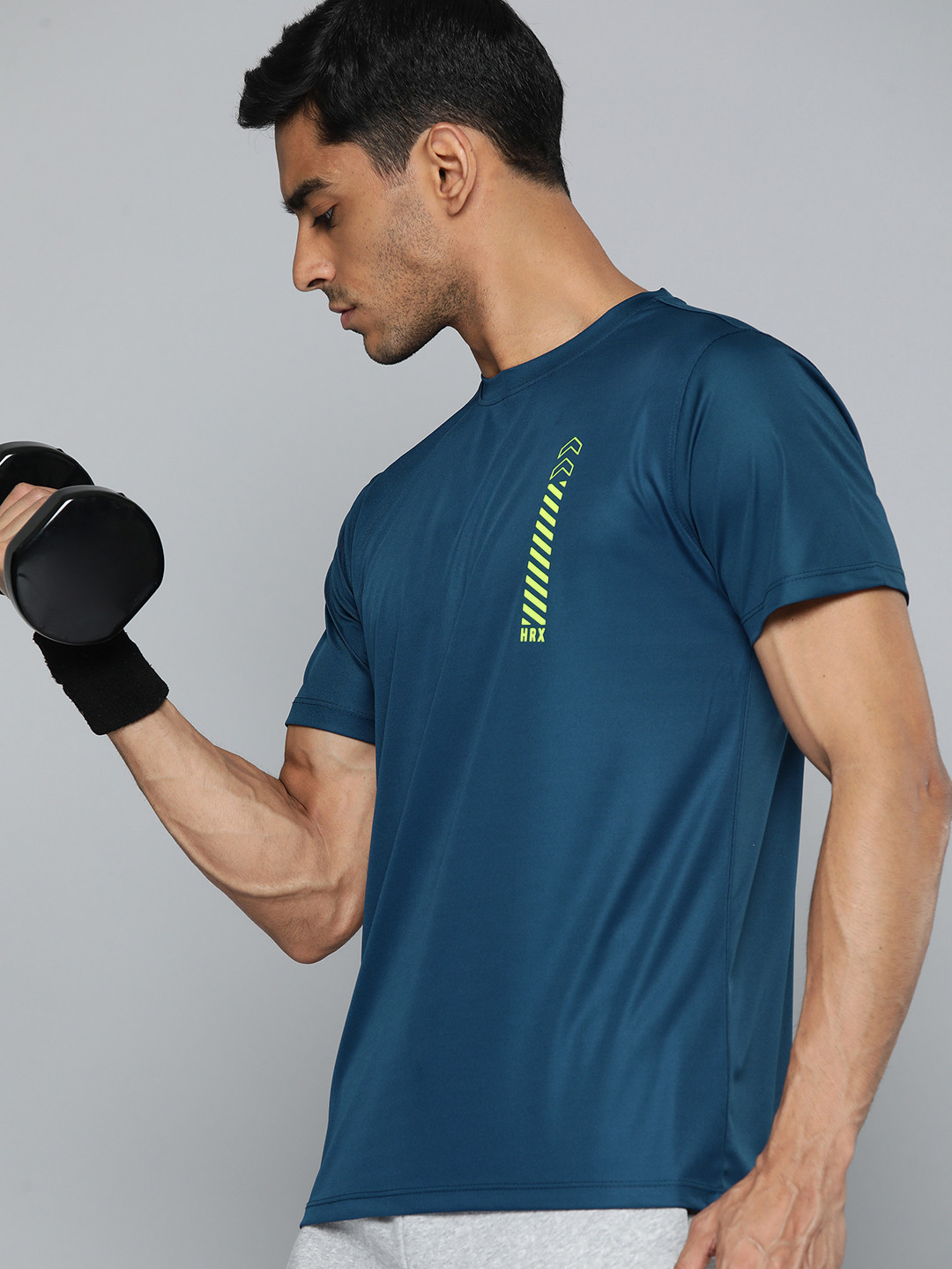 HRX by Hrithik Roshan Printed Detail Training T-shirt
