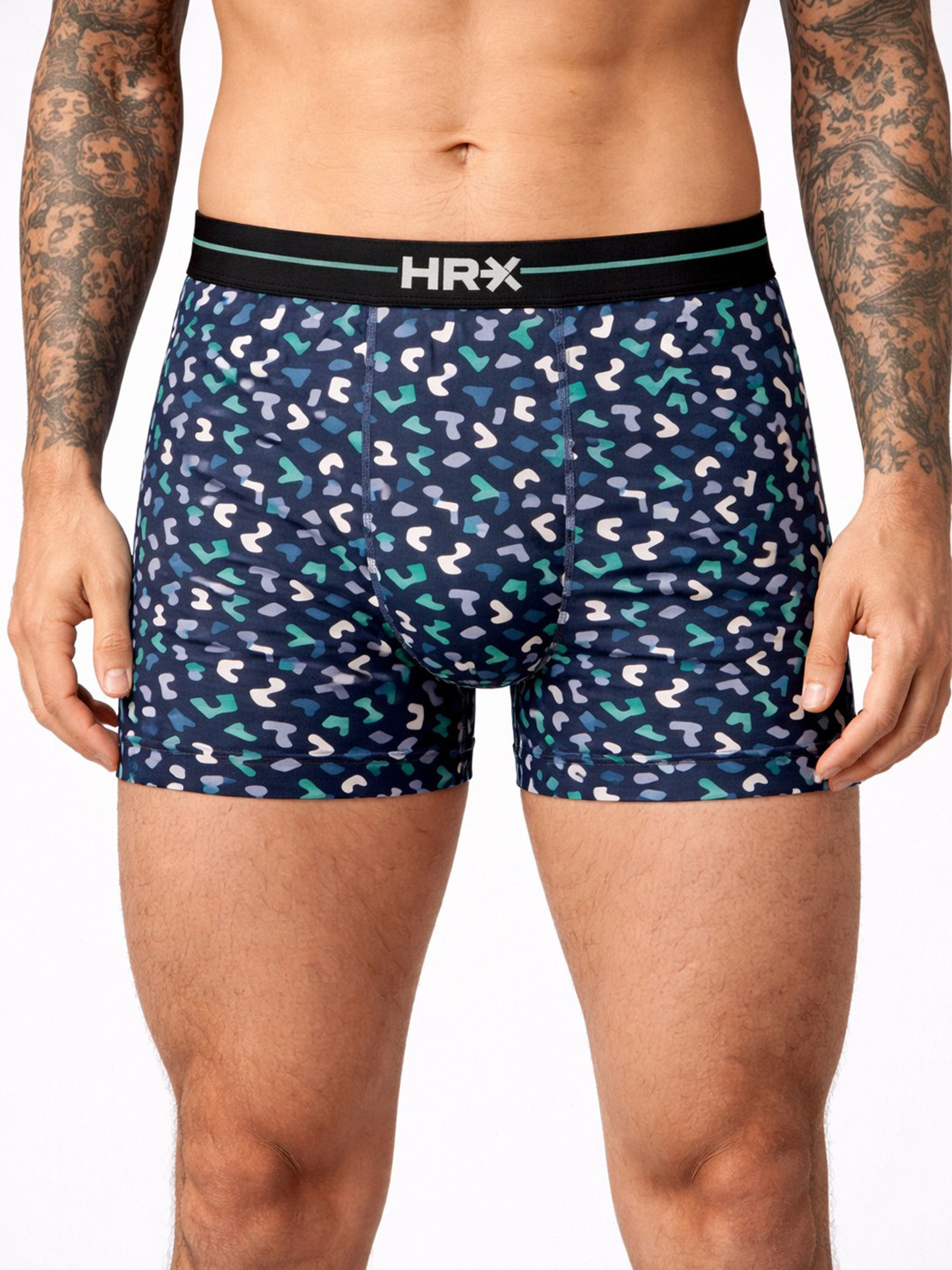 HRX by Hrithik Roshan Men Cotton Printed Trunks