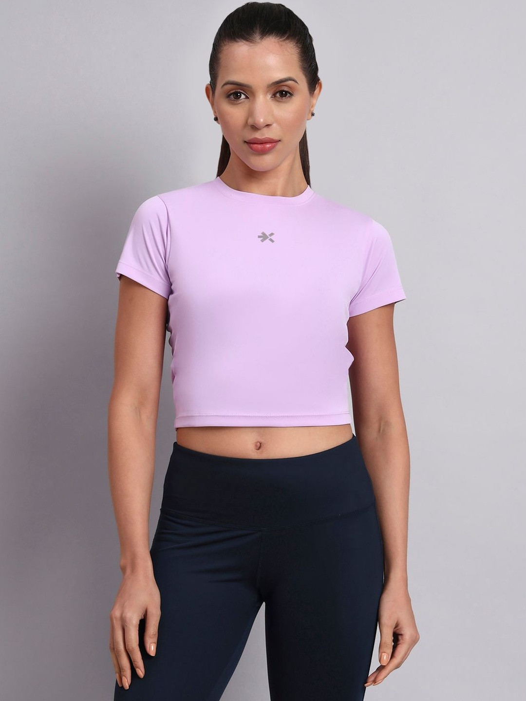 HRX by Hrithik Roshan Women Brand Logo Slim Fit T-shirt