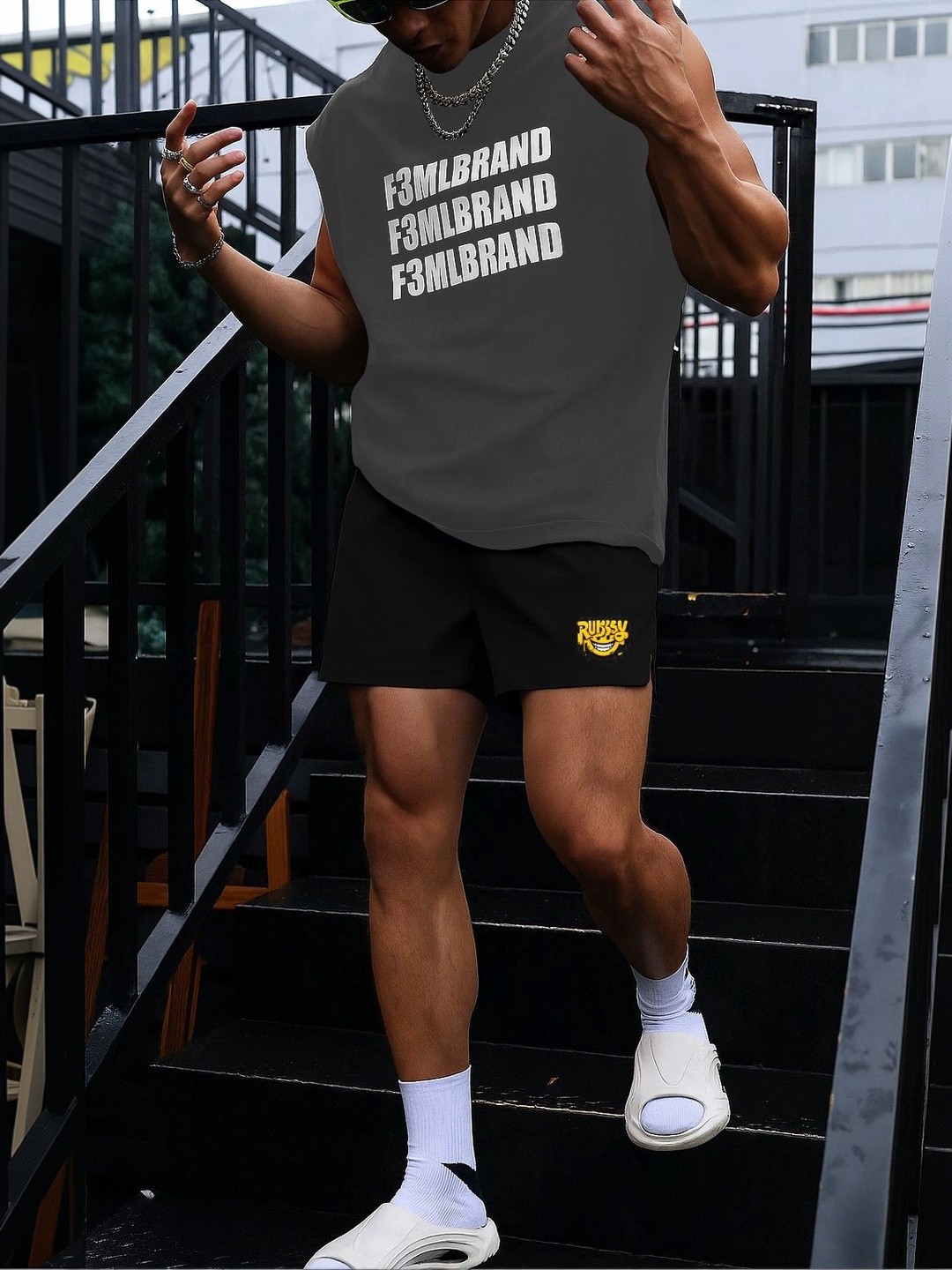 culish Men Regular Fit Mid-Rise Training Or Gym Sports Shorts With Rapid-Dry Technology