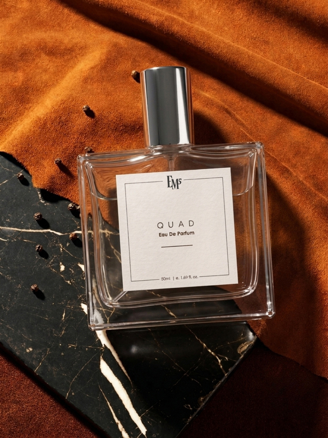 EM5 Men Quad Strong & Long Lasting Eau De Parfum - 50ml