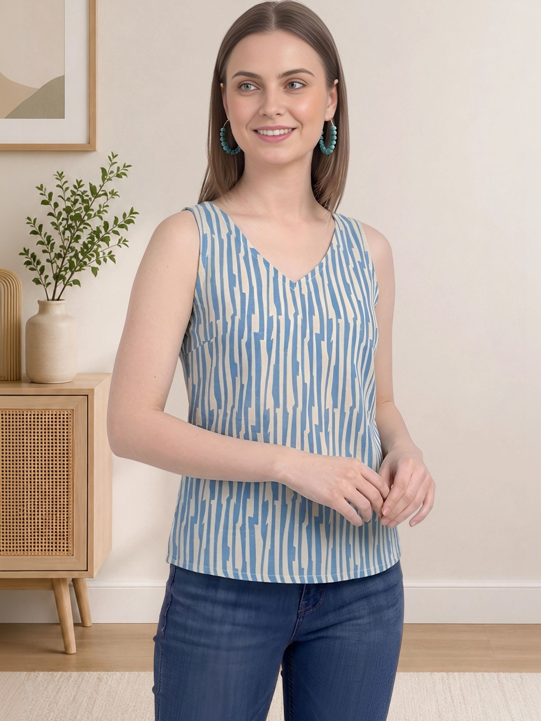 myplusfashion Print Top