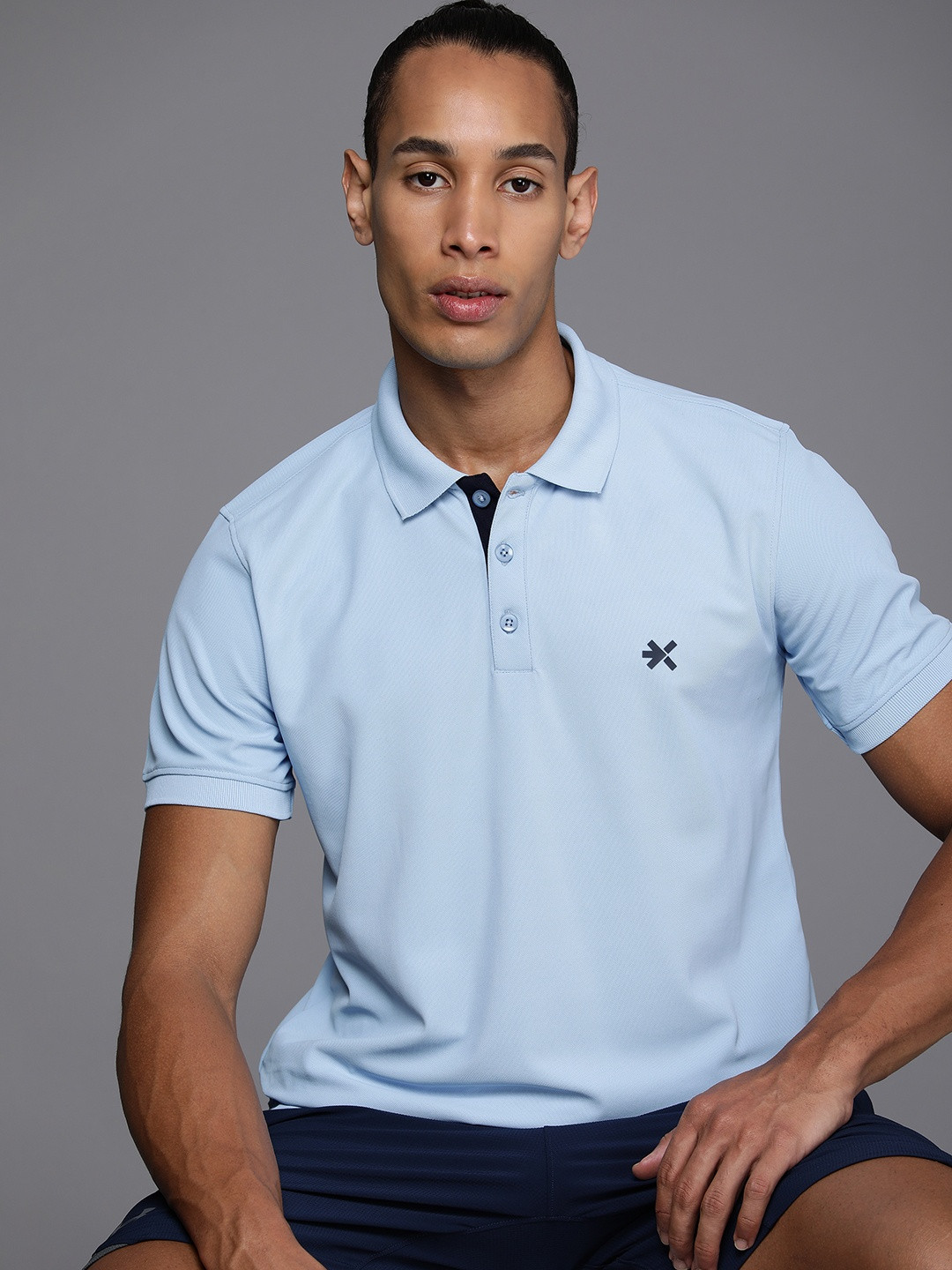 HRX by Hrithik Roshan Men Polo Collar Tennis T-shirt