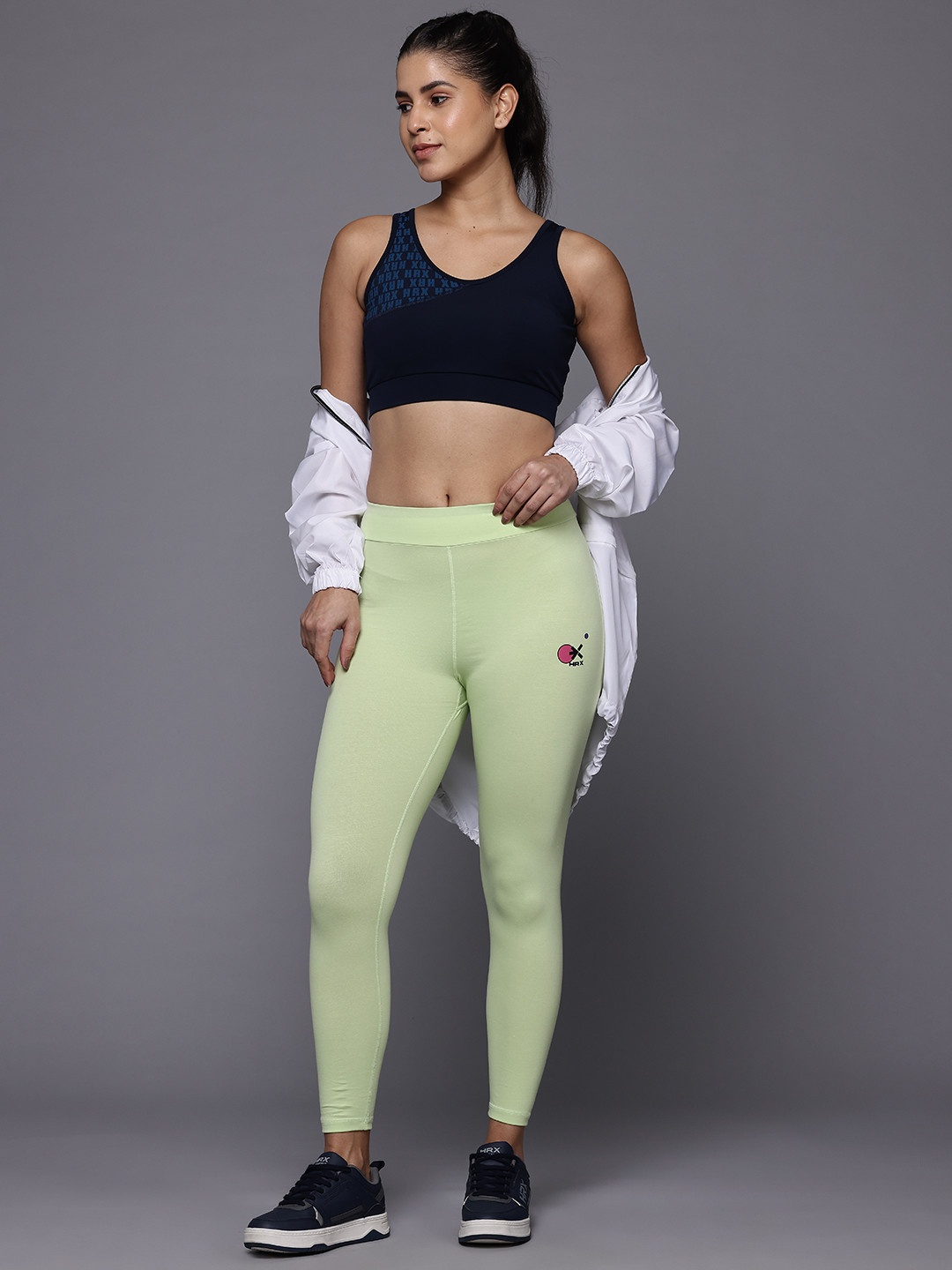 HRX by Hrithik Roshan Women Cropped Lifestyle Tights