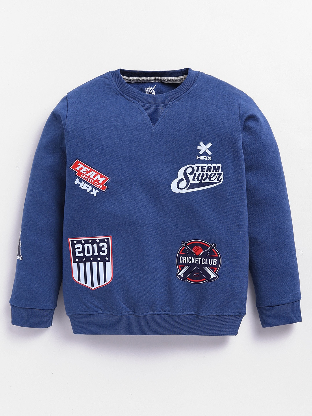 HRX by Hrithik Roshan Boys U-17 Printed Sweatshirt