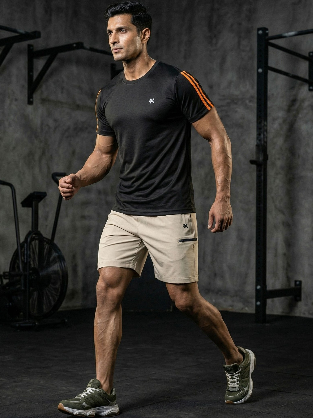 HRX by Hrithik Roshan Men Striped Shorts