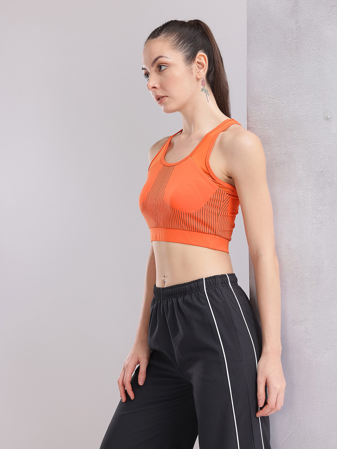 HRX by Hrithik Roshan Full Coverage Lightly Padded Rapid-Dry Training Bra