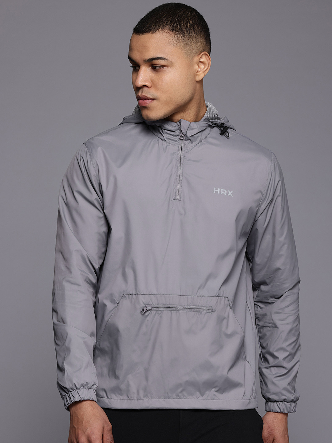 HRX by Hrithik Roshan Rapid-Dry Running Tailored Jacket