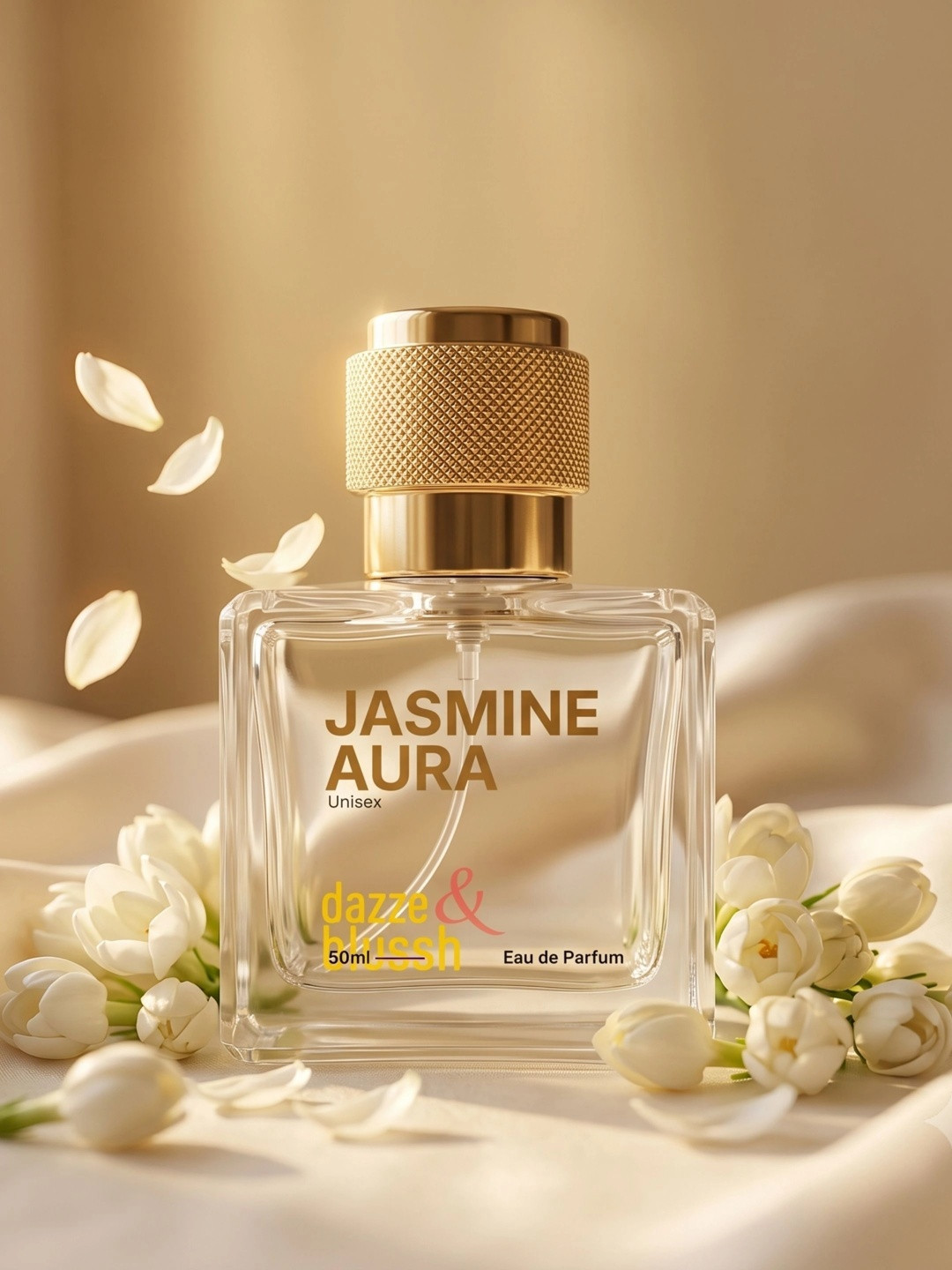 Dazze and blussh Jasmine Aura EDP for Women - 50ml | White Floral Jasmine Perfume
