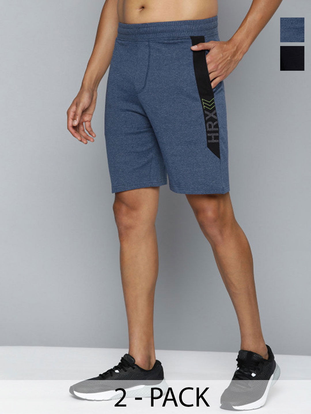 HRX by Hrithik Roshan Men Typography Shorts