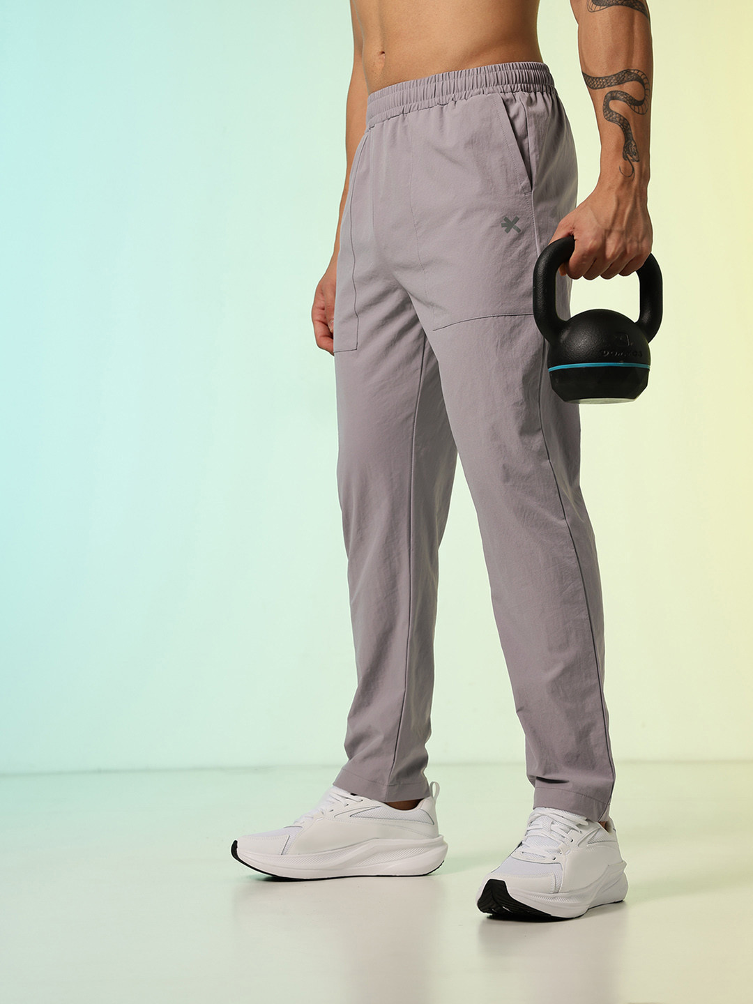 HRX by Hrithik Roshan Men Regular Fit Rapid-Dry Training Track Pants