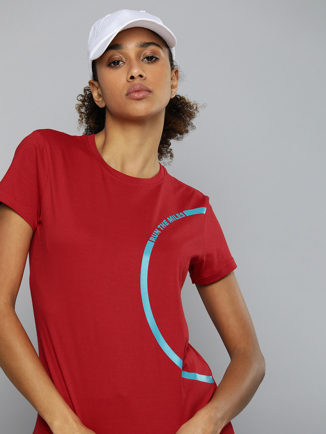 HRX by Hrithik Roshan Typography Printed Pure Cotton T-shirt