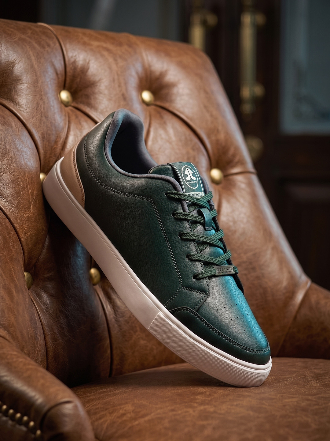 OFF LIMITS Men Textured Lace-Ups Sneakers