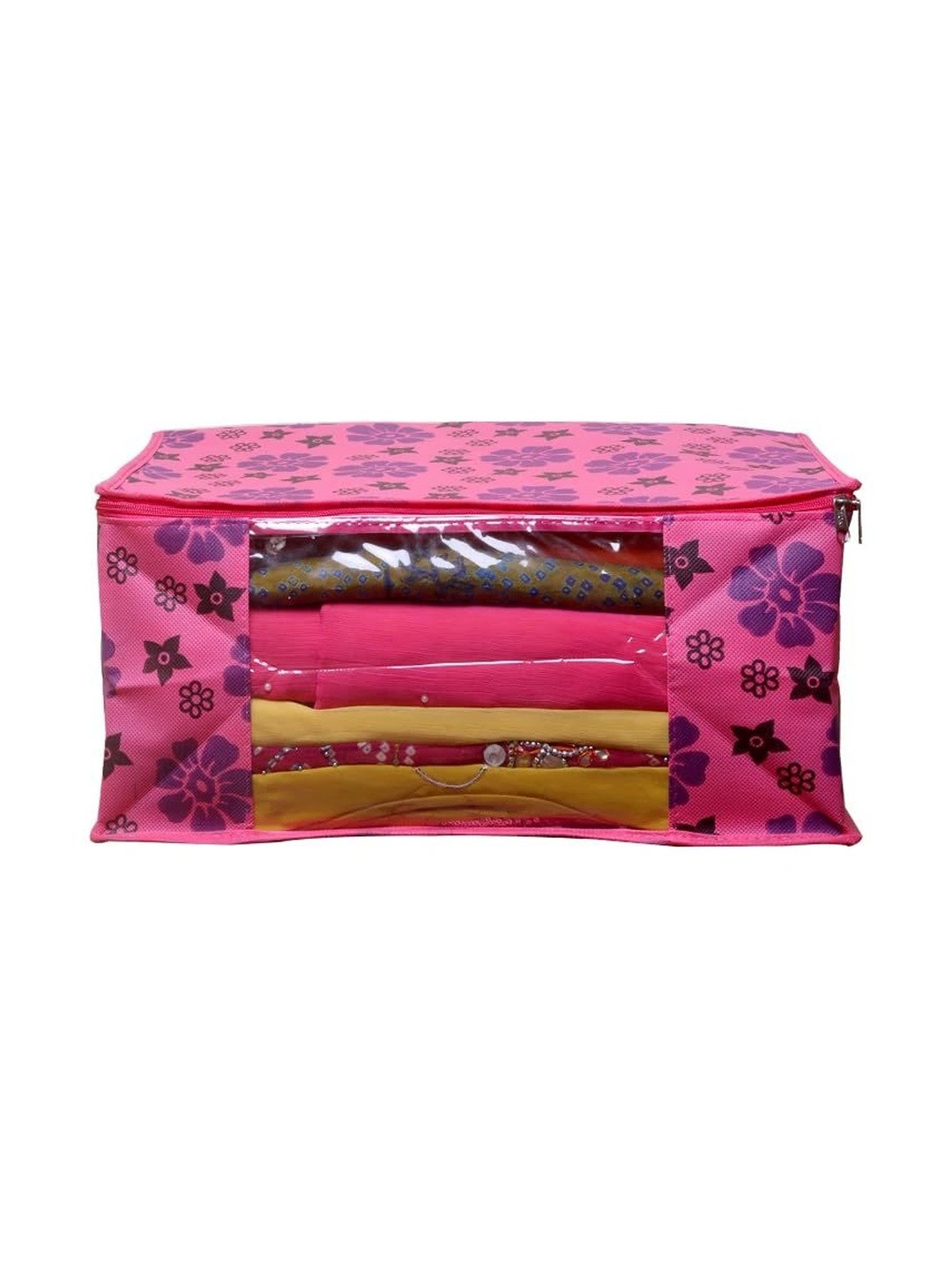 AARON INC Pink Set of 1 Reusable Multi-Utility Organisers