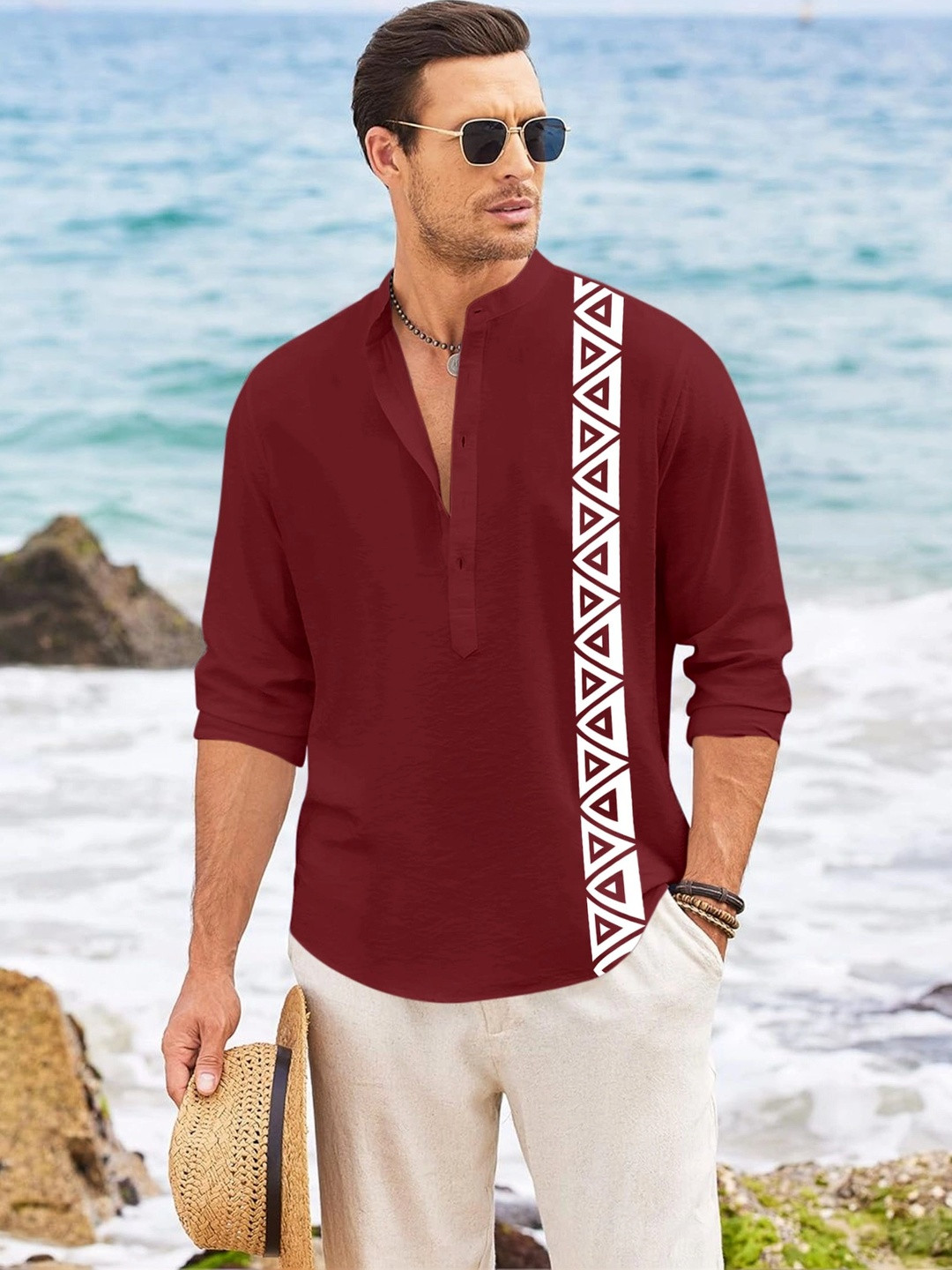 FINIVO FASHION Men Comfort Printed Casual Shirt