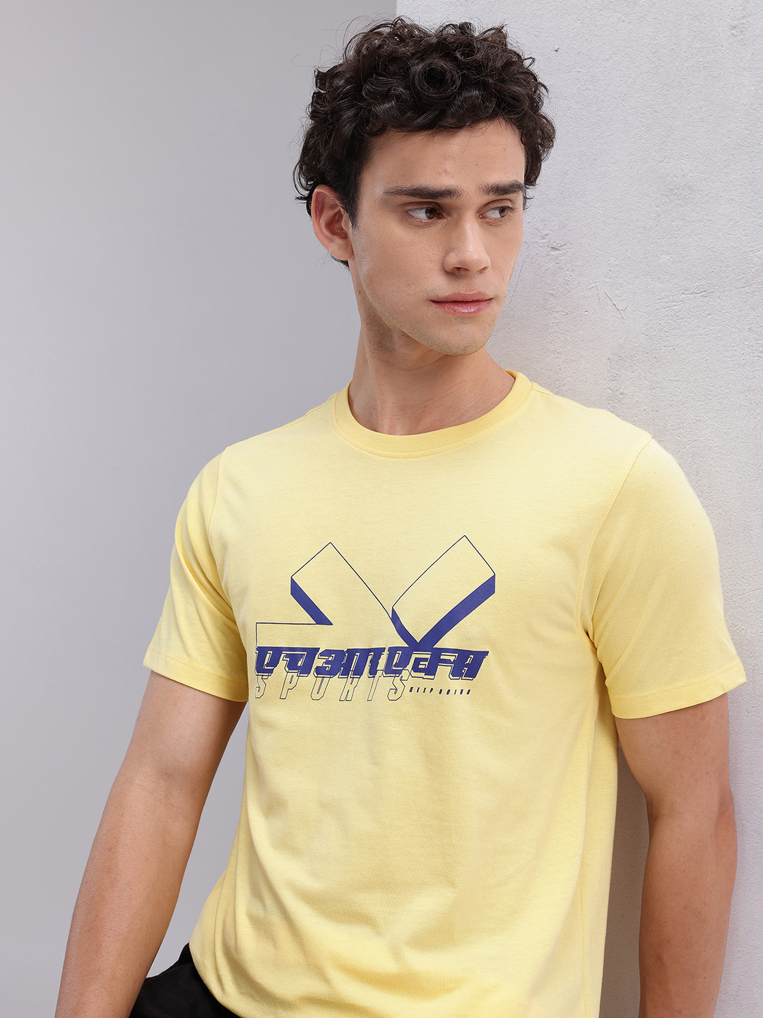 HRX by Hrithik Roshan Brand Logo Print Lifestyle T-shirt