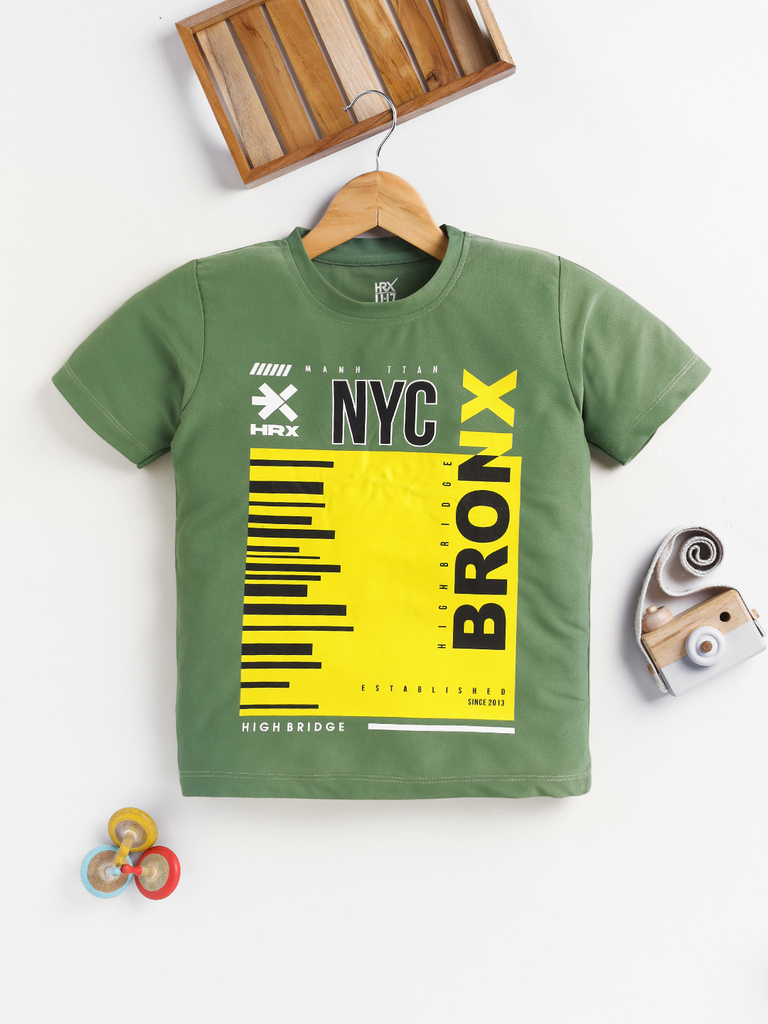 HRX by Hrithik Roshan Boys Printed T-shirt