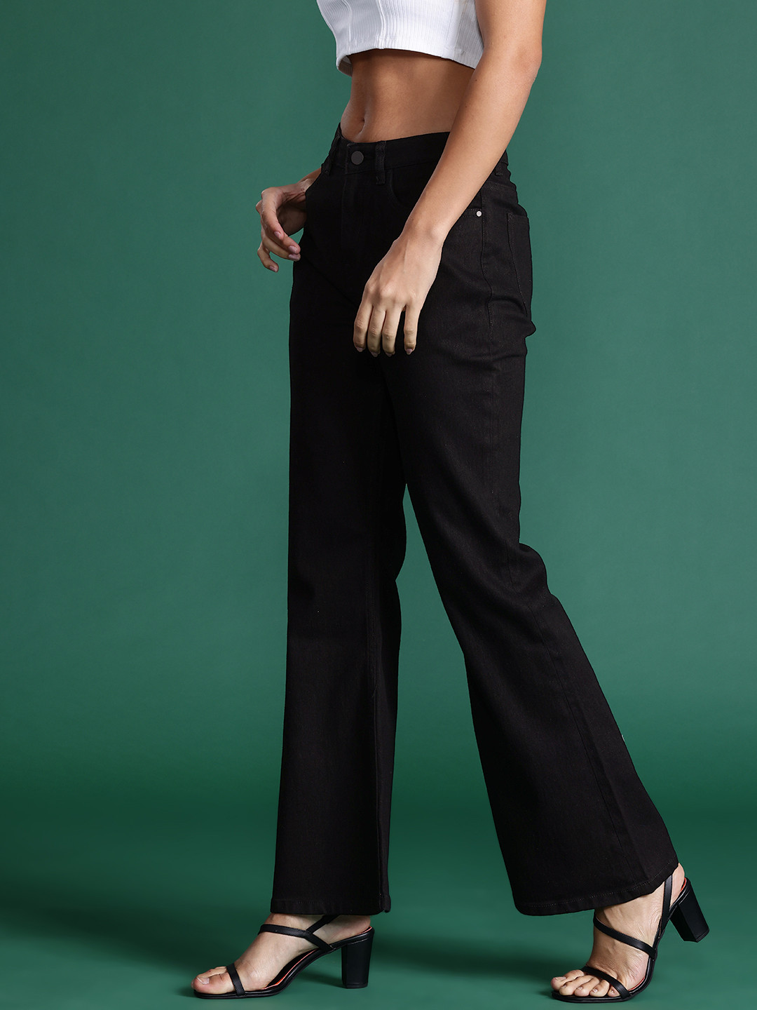 DressBerry Women Bootcut Stretchable Jeans