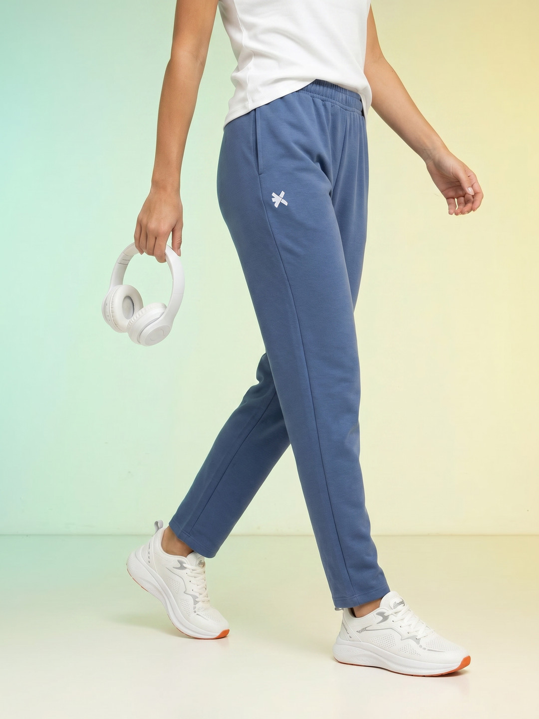 HRX by Hrithik Roshan Women Typography Printed Track Pants