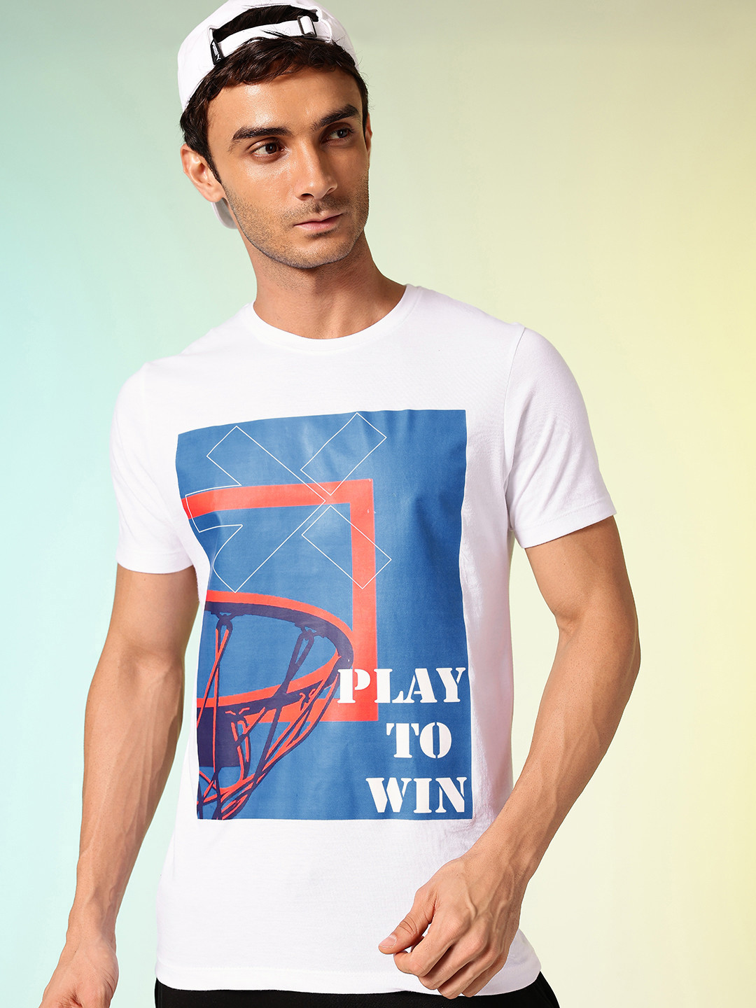 HRX by Hrithik Roshan Men Lifestyle Printed Pure Cotton T-shirt