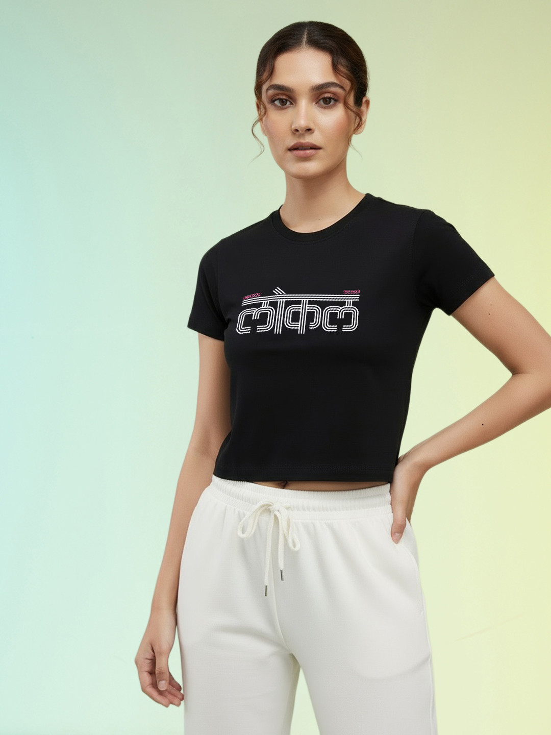 HRX by Hrithik Roshan Typography Printed Lifestyle T-shirt
